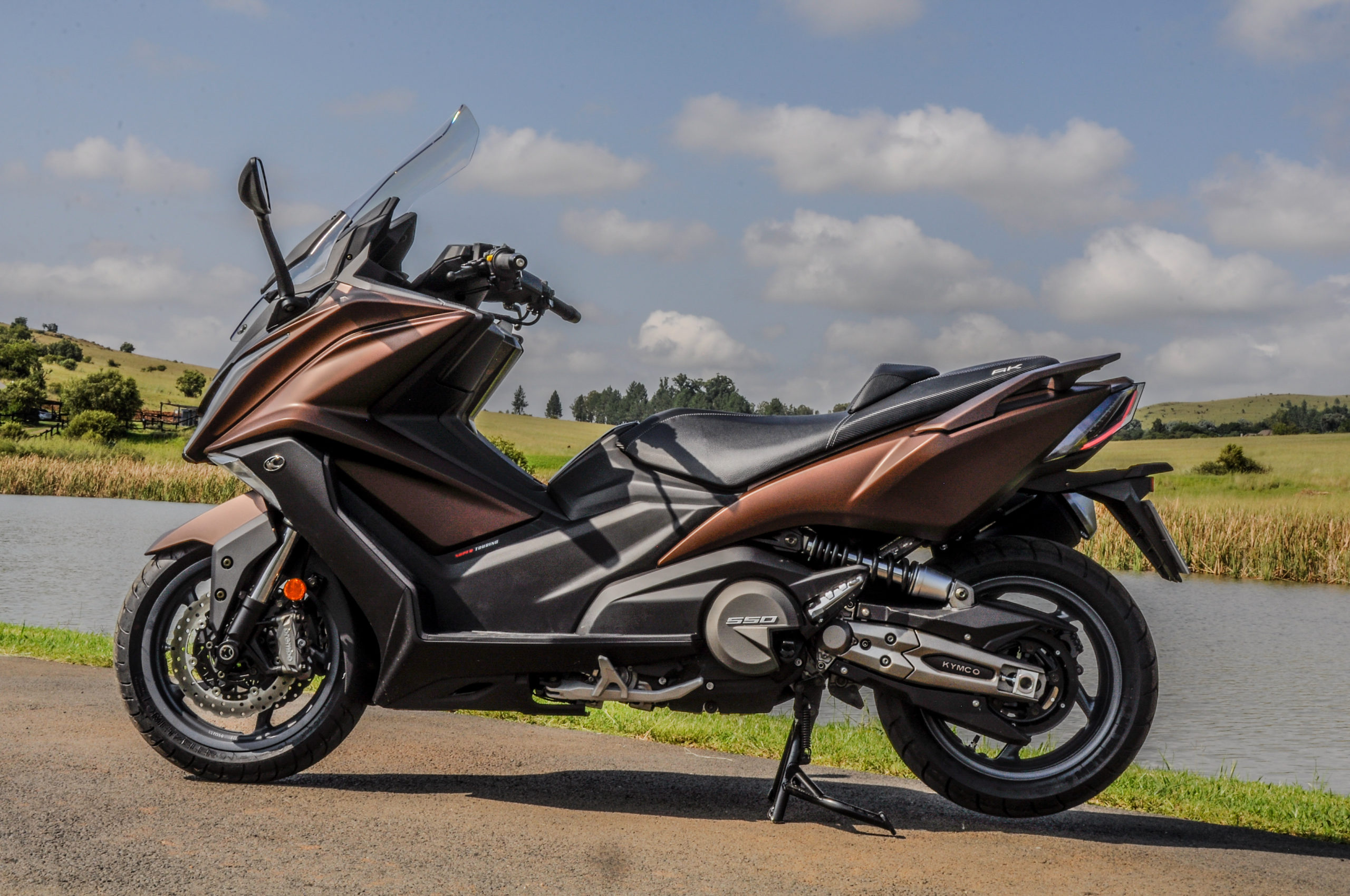 ZA Biker’s Chief Road Tester Dave Cillers Takes the KYMCO AK 550 on an Epic Journey KYMCO